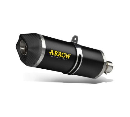 Silenziatore Arrow Race-Tech Alluminio Dark/Carbonio per KTM 790 Adventure 2025 71990AKN