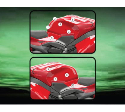 Eazi‑Grip Full Tank Paint Protection – Ducati Panigale V4 / Streetfighter V4 (2025)