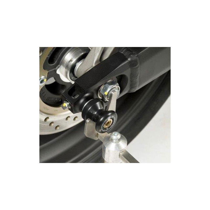 Nottolini cavalletto posteriore tipo Offset per Honda CB600 Hornet '07- / CBR600 F '11- R&G CR0038BK Nottolini cavalletto posteriore tipo Offset per Honda CB600 Hornet '07- / CBR600 F '11- R&G...