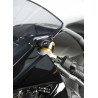 Placchette coprifori specchietti, YAMAHA YZF-R6 2006-2016 R&G R&G MBP0005BK