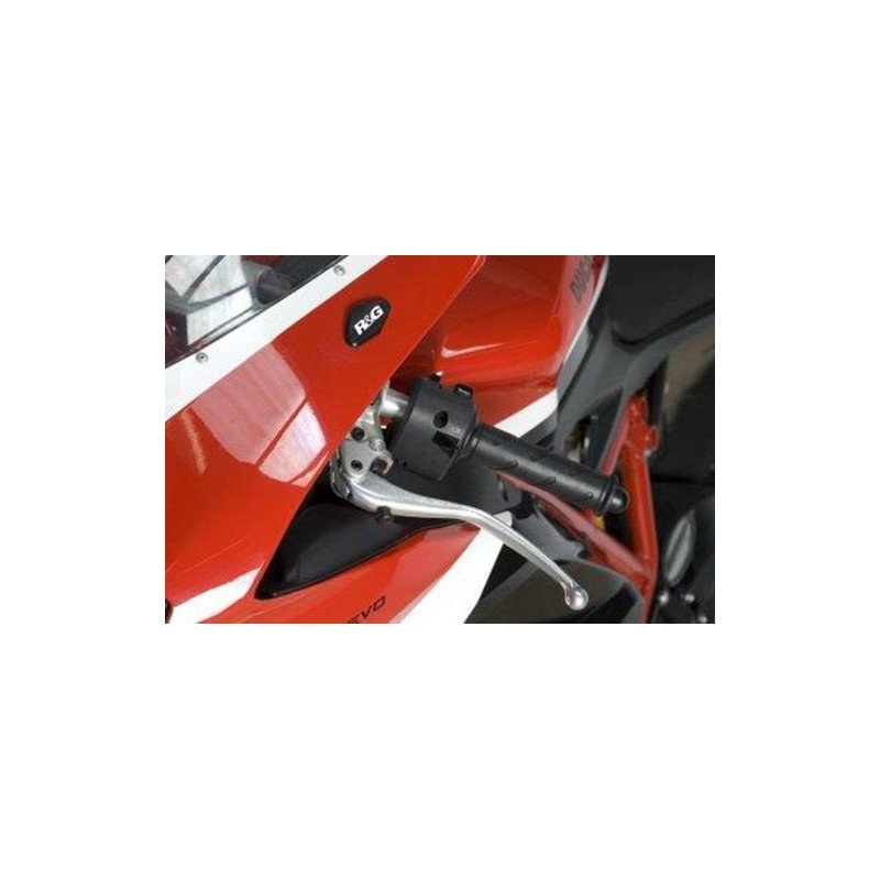 Placchette Coprifori Specchietti, Ducati 848 / 1098 / 1198 R&G MBP0009BK