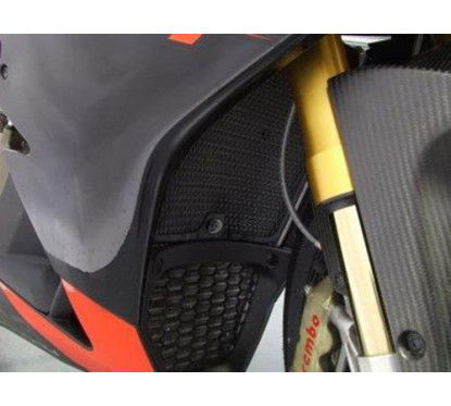 Retina protezione radiatore  - Aprilia RSV-4 R&G RAD0076BK