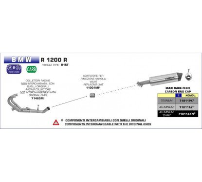 ARROW 11001MI Adattatore rimozione valvola