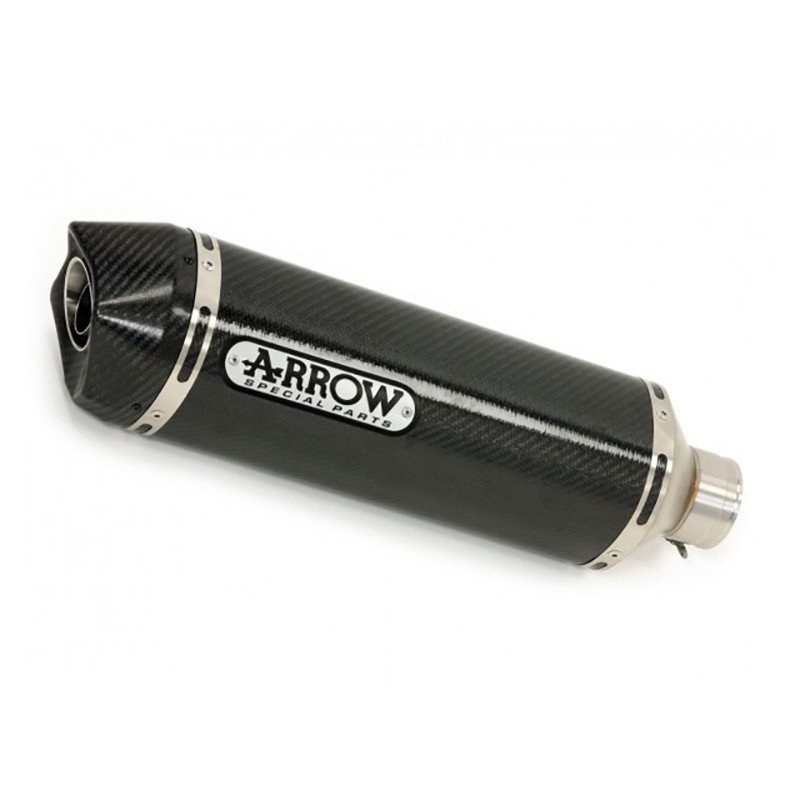 Race-Tech Approved carby silencer with carby end cap ARROW 71744MK