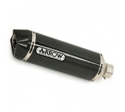 Race-Tech Approved carby silencer with carby end cap ARROW 71744MK