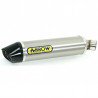 Indy Race Titanium Approved silencer with carby end cap ARROW 71712PK