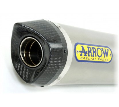 Street Thunder aluminium silencer with carby end cap ARROW 71701AK