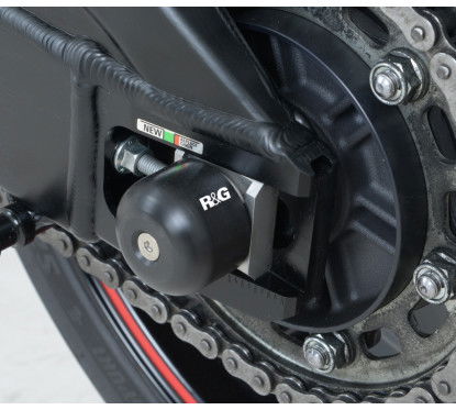 Protezioni Forcellone, Suzuki Gsxr1000 K5- / Gsxr600 K6- / Gsxr750 K6- (Diam.14-19,5 Mm) R&G...
