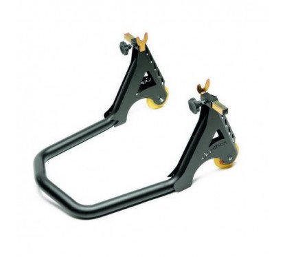 IRON REAR STAND WITH WHEELS AND BEARINGS AND ROLLERS LIGHTECH
