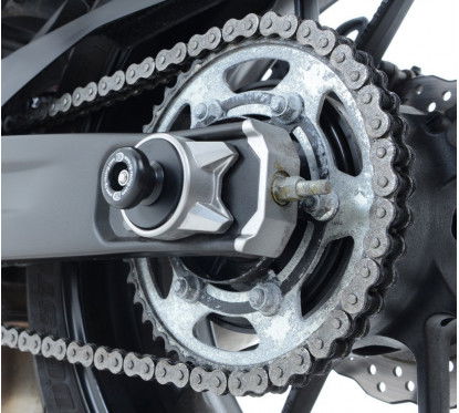 Cursori perno ruota posteriore, Yamaha MT-07 tutti gli anni / XSR700 R&G SS0042BK