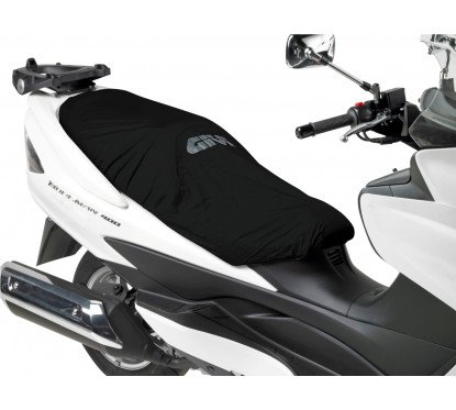 WATERPROOF MOTORCYCLE SEAT COVER. BLACK - Givi - S210