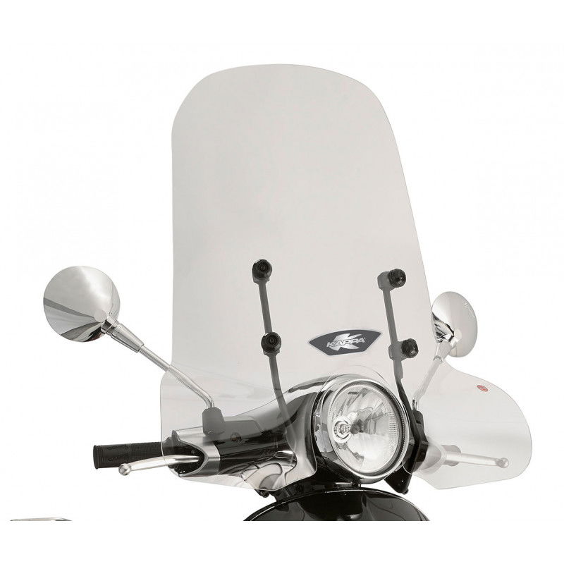 Parabrezza specifico trasparente$50 PER 69 cm (H PER L)
