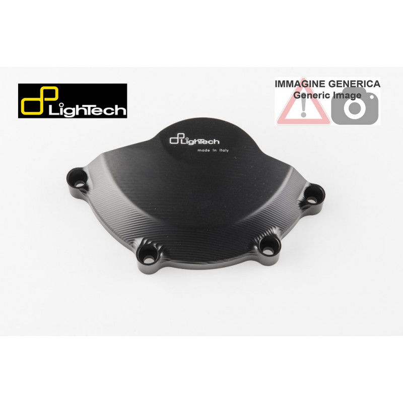 Left side alternator cover protection in aluminium - LT-ECPKA002NER - Lightech