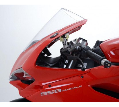 Placchette coprifori specchietti, Ducati 959/1299 Panigale R&G MBP0022BK