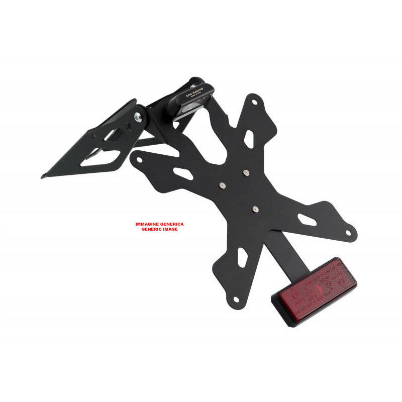 Porta targa regolabile MV Agusta Brutale 2000-2011 PT123B CNC RACING