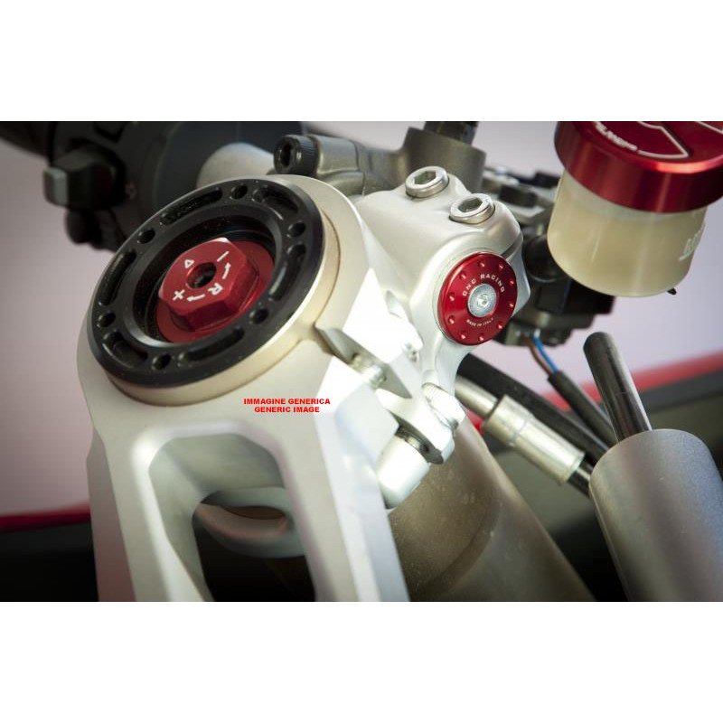 Tappi tubo semimanubrio Ducati TT323 CNC RACING