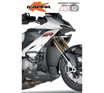 Protezione specifica per radiatore in acciaio inox verniciato nero BMW S 1000 XR (15) KAPPA...