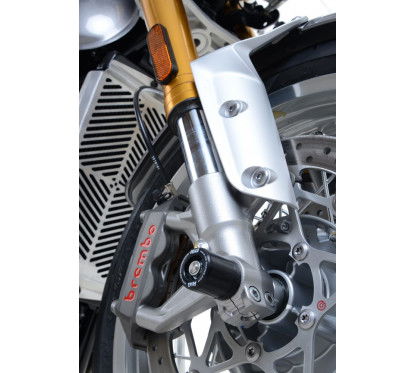 Protezioni perno forcella anteriore, Triumph Thruxton 1200R / Speed Twin '19- R&G FP0188BK