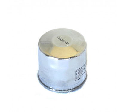 FFP009C - Chromed Oil Filter for Motorcycles-mopeds / Maxi Scooter / Atv-quad Athena