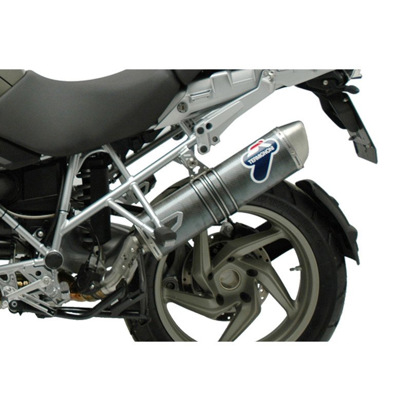 SILENCER TERMIGNONI OVAL STAINLESS STEEL CARBON LOOK SLEEVE HOM BMW R 1200 GS 10-12...