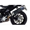 SILENCER TERMIGNONI OVAL STAINLESS STEEL CARBON LOOK SLEEVE HOM BMW F 800 R 10-12 BW03080INO...