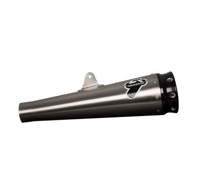 2 SILENCERS TERMIGNONI CONICAL STAINLESS STEEL STAINLESS STEEL SLEEVE HOM TRIUMPH TRUXTON...