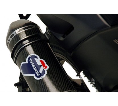 COMPLETE SYSTEM TERMIGNONI RELEVANCE STAINLESS STEEL CARBON SLEEVE HOM YAMAHA T MAX 530 12-16...