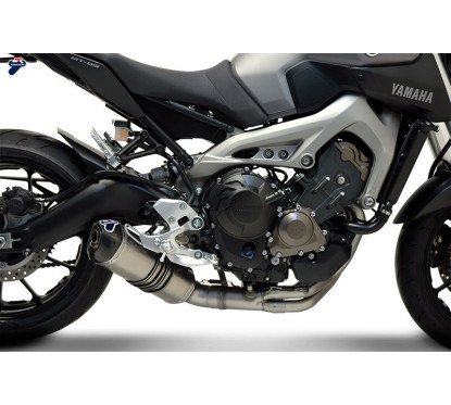 COMPLETE SYSTEM TERMIGNONI RELEVANCE STAINLESS STEEL TITANIUM SLEEVE NON HOM YAMAHA MT09 /...