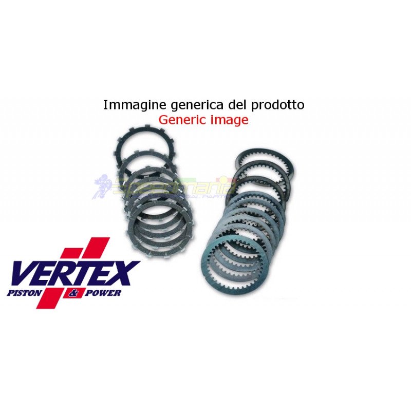 KIT 4 dischi frizione condotti VERTEX in Alluminio 8222001-4