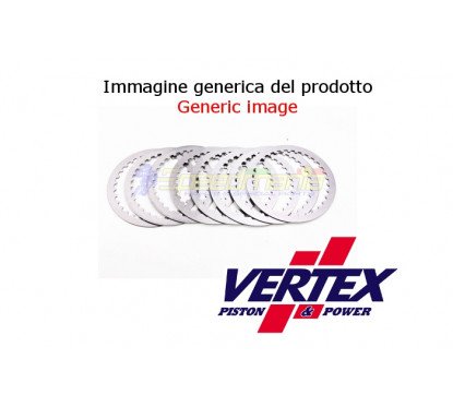 KIT 8 dischi frizione condotti VERTEX in Acciaio 8221023-8
