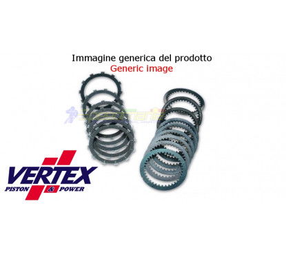 KIT 6 Aluminum clutch plates VERTEX 8222002-6