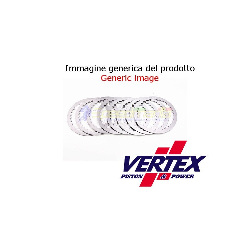 KIT 6 dischi frizione condotti VERTEX in Acciaio 8221005-6
