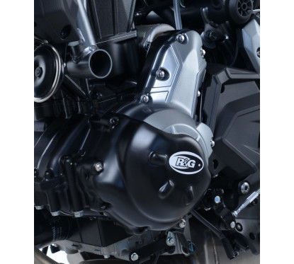 cover protezione motore SX tipo "Slash Cut" - Kawasaki Z650 / Ninja 650 '17- SCC0001BK R&G...