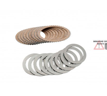 Kit dischi frizione OEM - 48 denti sinterizzato naturale CNC Racing
