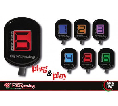INDICATORE DI MARCIA Plug&Play GearTronic ZERO DUCATI GT3100-D1 PZRacing