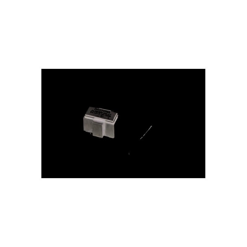Relay with convertible connector 0.1-100W / DC12V for mini bulbs or LED turn signals by Daytona.
