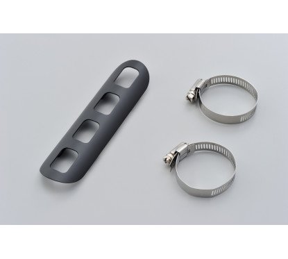Protezione silenziatore - dritto forato per diam.33-61mm