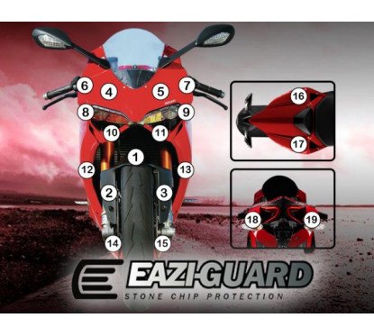 Eazi-Guard Paint Protection Kit Ducati 899 PANIGALE 2013-2017