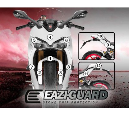 Eazi-Guard pellicola protettiva per Ducati SUPERSPORT 2017-CURRENT