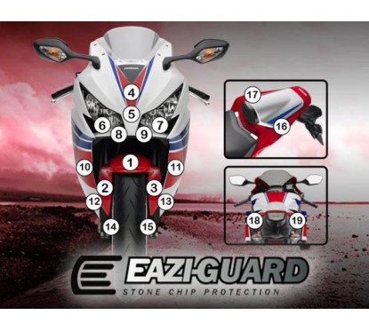 Eazi-Guard pellicola protettiva per Honda CBR1000RR 2012-2016