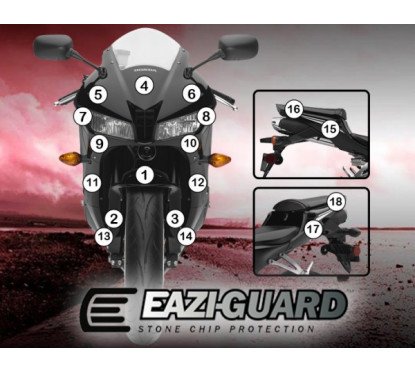 Eazi-Guard pellicola protettiva per Honda CBR600 2013-2017