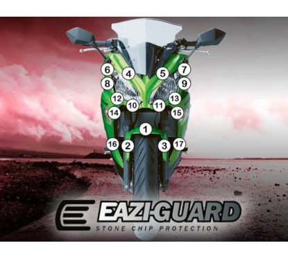 Eazi-Guard Paint Protection Kit Kawasaki GTR1400 2010-2016