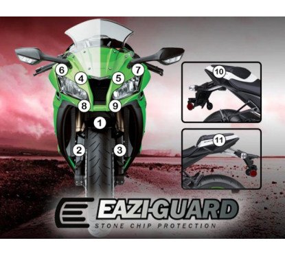 Eazi-Guard pellicola protettiva per Kawasaki ZX10R 2011-2015