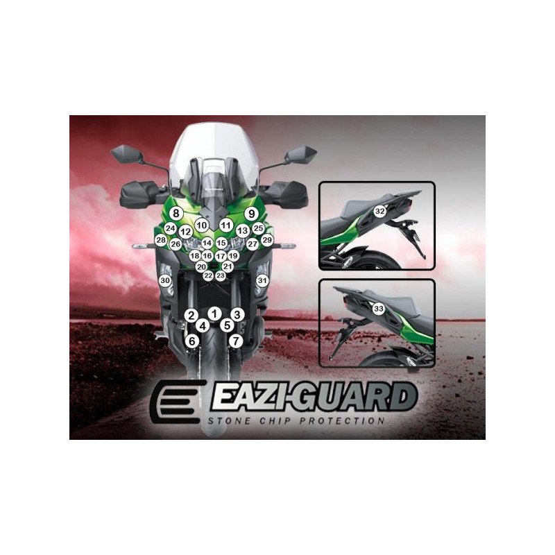 Eazi-Guard pellicola protettiva per Kawasaki VERSYS 1000/SE 2019