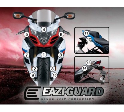 Eazi-Guard Paint Protection Kit SUZUKI GSXR1000 2009-2016