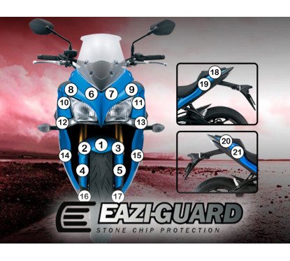Eazi-Guard Paint Protection Kit SUZUKI GSX-S1000F 2015-CURRENT