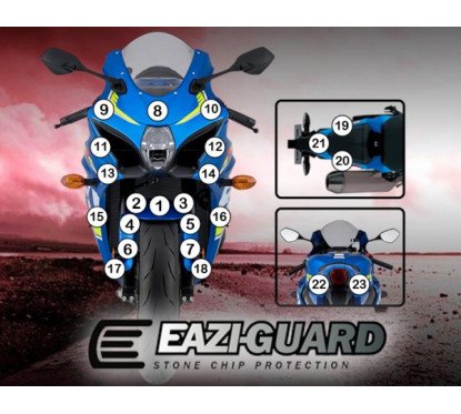 Eazi-Guard Paint Protection Kit SUZUKI GSXR1000 2017-CURRENT