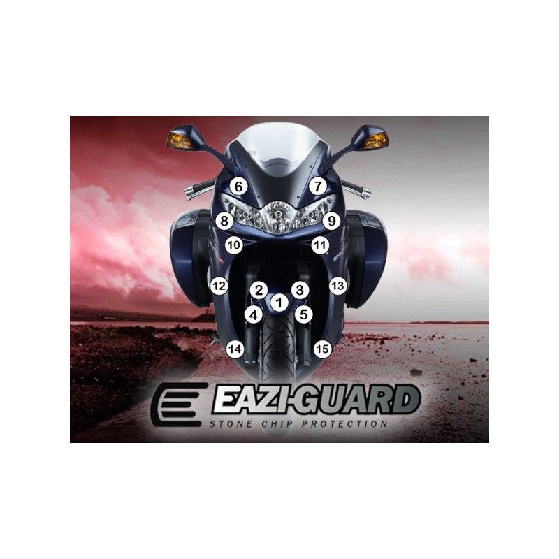 Eazi-Guard pellicola protettiva per Triumph SPRINT GT 2010-2017