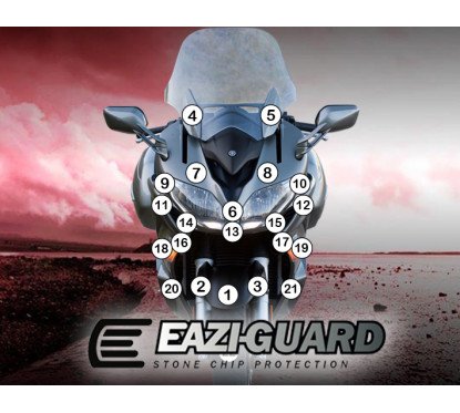Eazi-Guard Paint Protection Kit Yamaha FJR1300A 2014-CURRENT