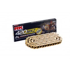 Motorcycle Chain transmission RK TAKASAGO pitch 420 GOLD 140 links GB420MXZ